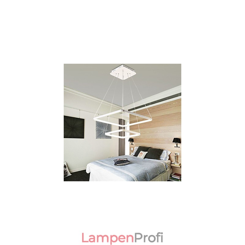 Modernes Design 4 Pendelleuchte Zwei Ringe