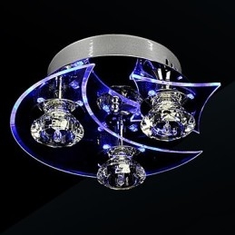 Kronleuchter Modern Crystal Living 3 Lichter
