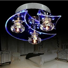 Kronleuchter Modern Crystal Living 3 Lichter