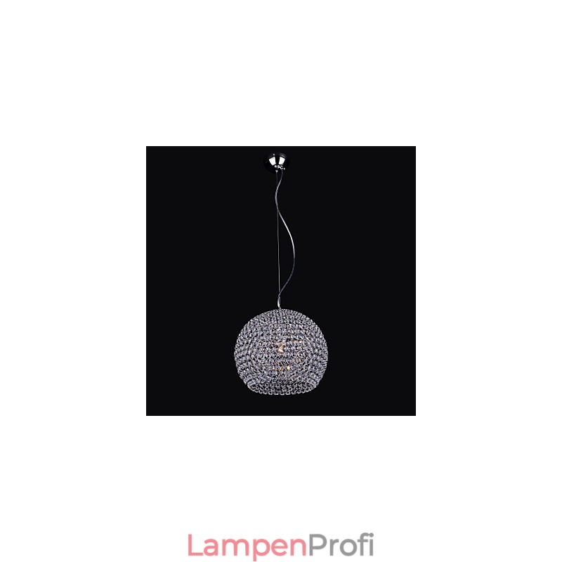 Kronleuchter im Laternen-Mini-Stil aus Chrommetall