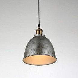 1 Lichter Pendelleuchten Antik Vintage Stil Industrie Stil Eisen Metalle Drop Light