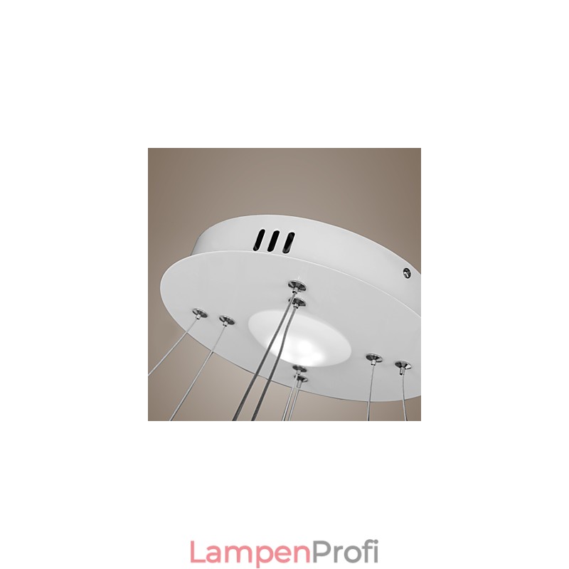 Modernes Design Pendelleuchte 4Hochwertige Acryl Doppelring Fit
