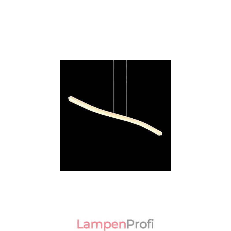 Moderne zeitgenössische Chrom-Pendelleuchte