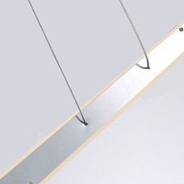 Moderne zeitgenössische Chrom-Pendelleuchte