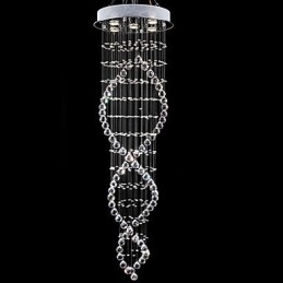 Moderne zeitgenössische traditionelle klassische rustikale Lodge Vintage Country Island Kristall galvanisierte Metall Pendelleuchte