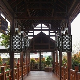 Der Stock macht handgewebte Individualität kreative Kunst Droplight Lampe Licht