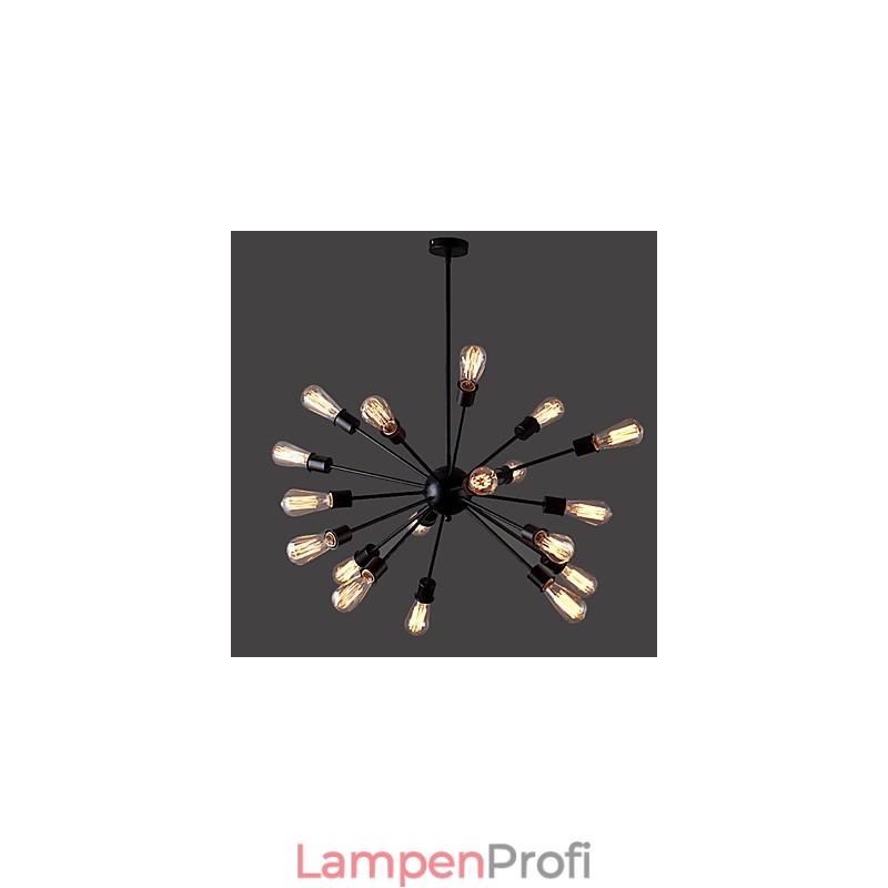 Loft Pendelleuchte Industriell Rustikal Lodge Vintage Retro Landhaus Esszimmer