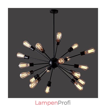 Loft Pendelleuchte Industriell Rustikal Lodge Vintage Retro Landhaus Esszimmer