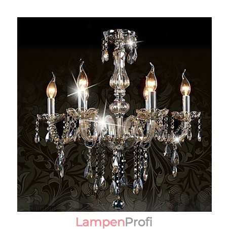 6 Lichter Luxus Kristall Kronleuchter Cognac Farbe K9 Kristall Kronleuchter 6 Lichter Luxus Kristall Kronleuchter Cognac Farbe K9 Kristall Kronleuchter