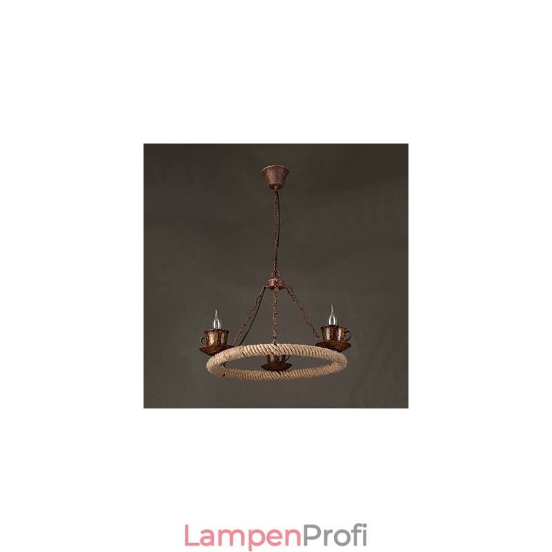 Vintage Country Painting Metall Pendelleuchte Garage