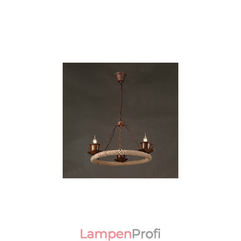 Vintage Country Painting Metall Pendelleuchte Garage