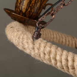 Vintage Country Painting Metall Pendelleuchte Garage