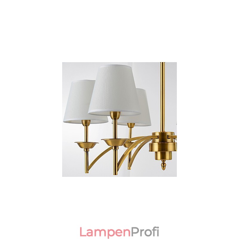 Modernes, zeitgenössisches, dekoratives Design, Pendelleuchte, Familie, reinweiß