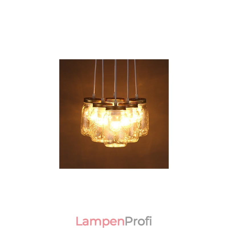 Kreative Wishing Bottle Glas süße Kinder drei Droplight Lampe