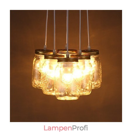 Kreative Wishing Bottle Glas süße Kinder drei Droplight Lampe Kreative Wishing Bottle Glas süße Kinder drei Droplight Lampe