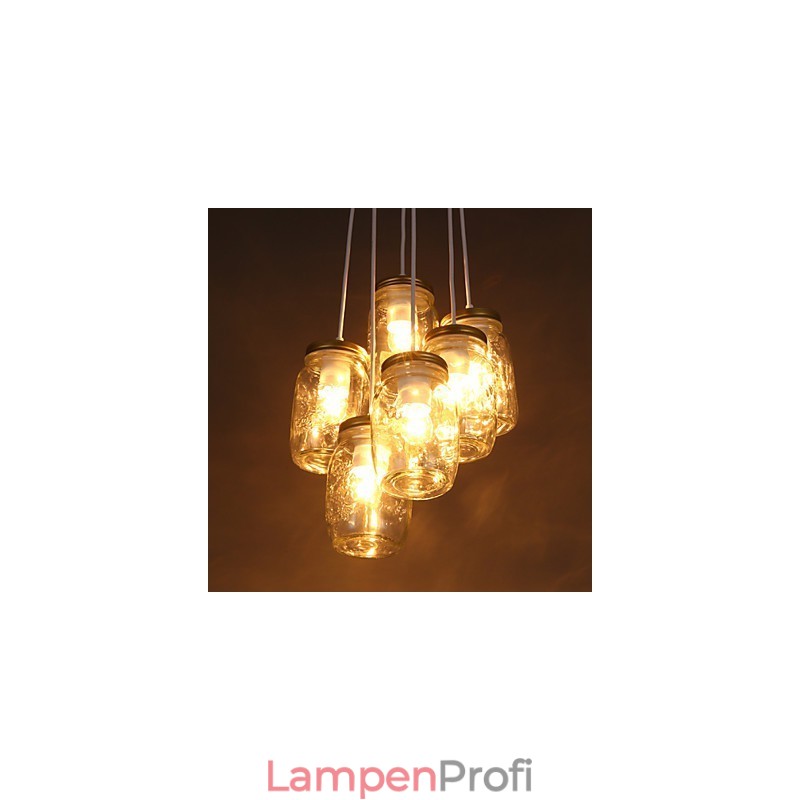 Kreative Wishing Bottle Glas süße Kinder drei Droplight Lampe