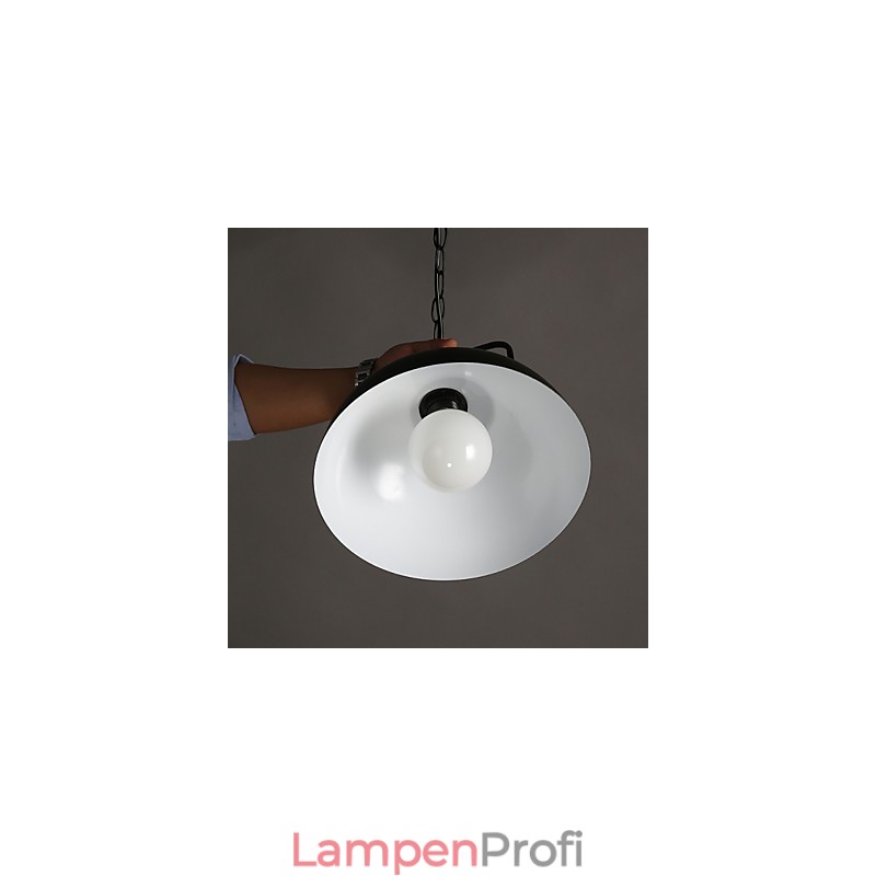 Nordic American Country Industrial Semicircle Fashion Schmiedeeisen Single Head Droplight