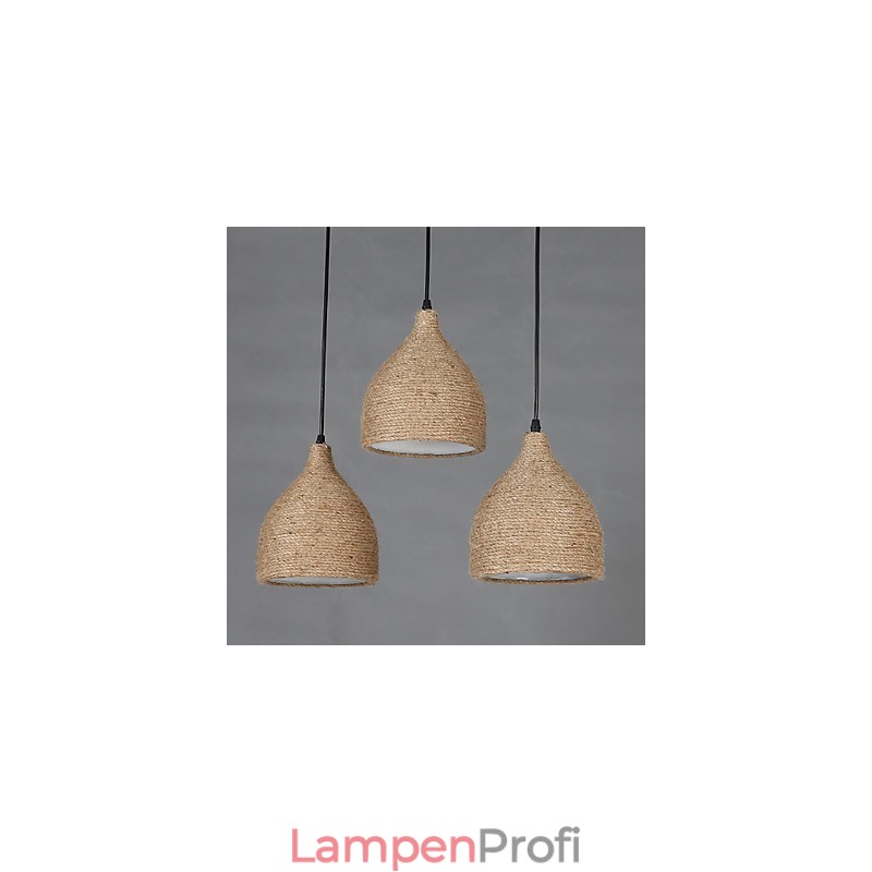 Country Lofts stellt alte Wege wieder her, Hanfseil-Einzelkopf-Droplight-Lampe