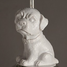 Die Cartoon-Hund-Hängelampe Taipei Rural Glass Individuality Creative Small Droplight Lamp