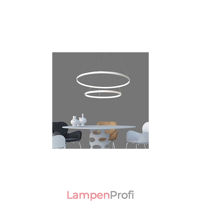 Pendelleuchte Modernes Design Hochwertige Zwei Ringe