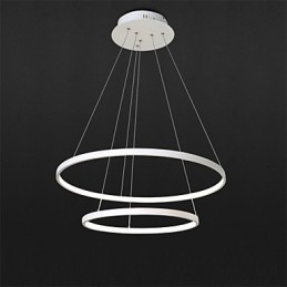 Pendelleuchte Modernes Design Hochwertige Zwei Ringe