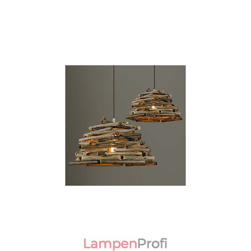 Retro Klassische Holz Decke Lichter Einfache Anhänger Lampen Cafe Anhänger Lampe