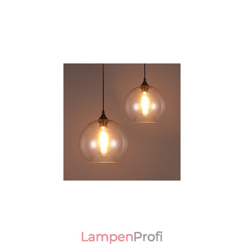 Amerikanischen Kreative Nordic Vertraglich Ländlichen Glas Ball Single Head Droplight Lanp