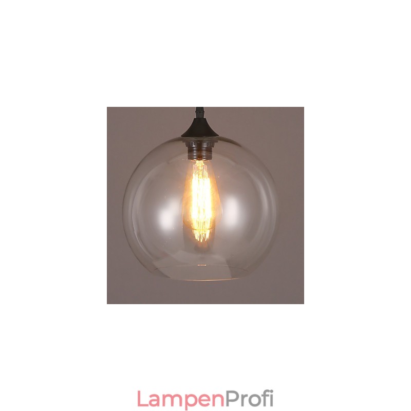 Amerikanischen Kreative Nordic Vertraglich Ländlichen Glas Ball Single Head Droplight Lanp