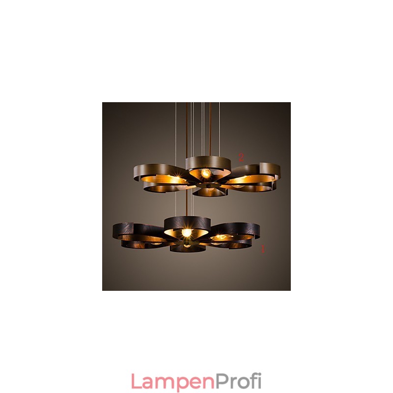 Retro Klassische Metall Decke Lichter Einfache Anhänger Lampen Cafe Anhänger Lampe