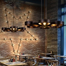 Retro Klassische Metall Decke Lichter Einfache Anhänger Lampen Cafe Anhänger Lampe