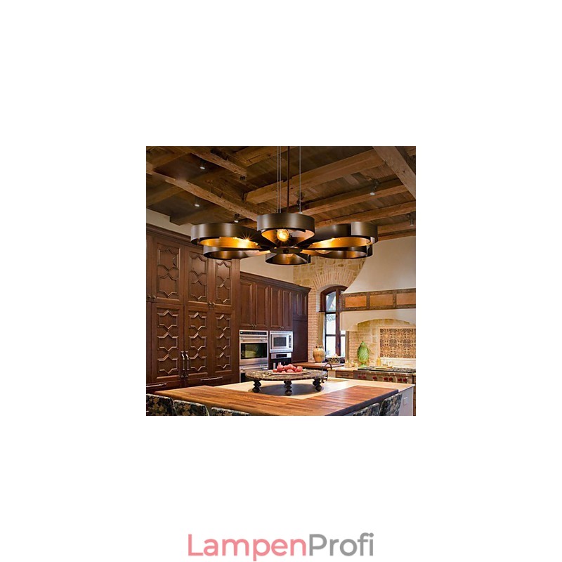 Retro Klassische Metall Decke Lichter Einfache Anhänger Lampen Cafe Anhänger Lampe