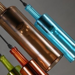 Diffuse Lichtfarbe Wiederherstellung der alten Weisen Flasche Droplight Pendelleuchte