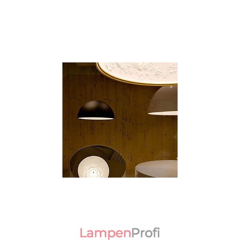 Moderne zeitgenössische Pendelleuchte im Mini-Stil mit Gemälde