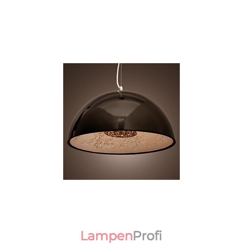 Moderne zeitgenössische Pendelleuchte im Mini-Stil mit Gemälde