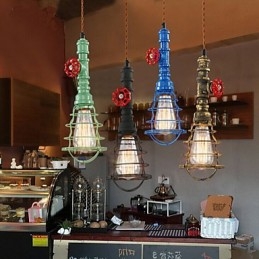 Amerikanische Retro-Lampe Industrial Wind