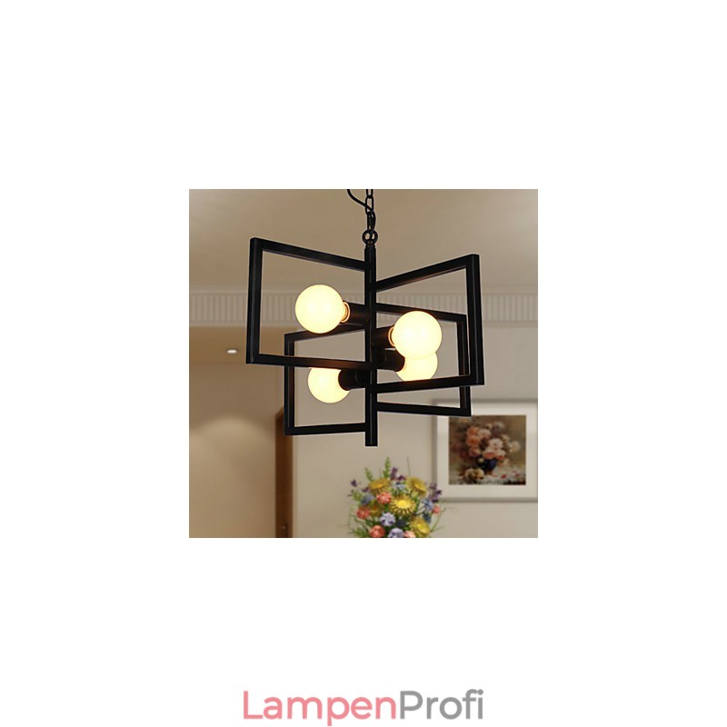 Vintage Country Painting Metall Pendelleuchte Garage