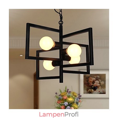 Vintage Country Painting Metall Pendelleuchte Garage