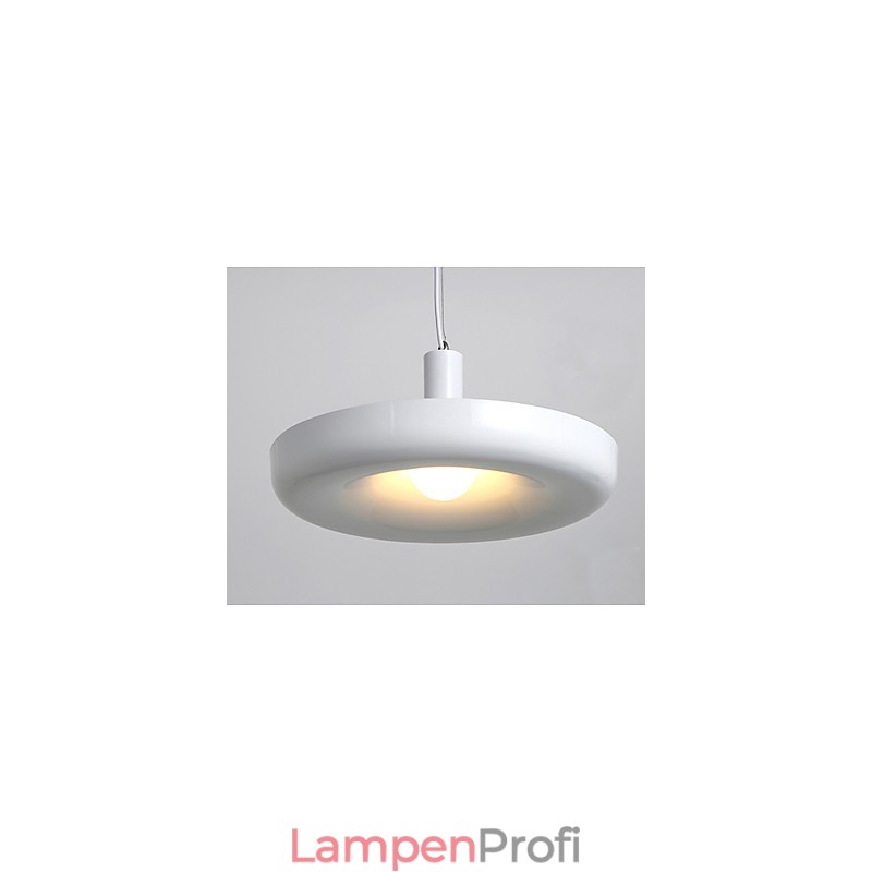 Modernes, zeitgenössisches, dekoratives Design, Pendelleuchte, Familie, reinweiß