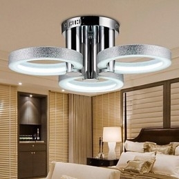 Kronleuchter Modern Silber 3 Lichter