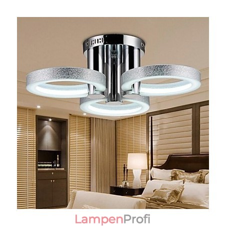 Kronleuchter Modern Silber 3 Lichter Kronleuchter Modern Silber 3 Lichter