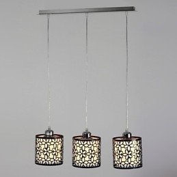 Moderne zeitgenössische Insel Mini-Stil Malerei Metall Pendelleuchte