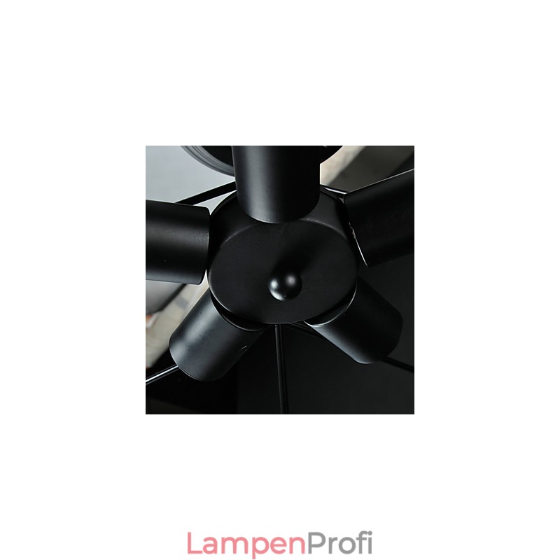 3W Vintage Country Painting Metall Pendelleuchte Garage