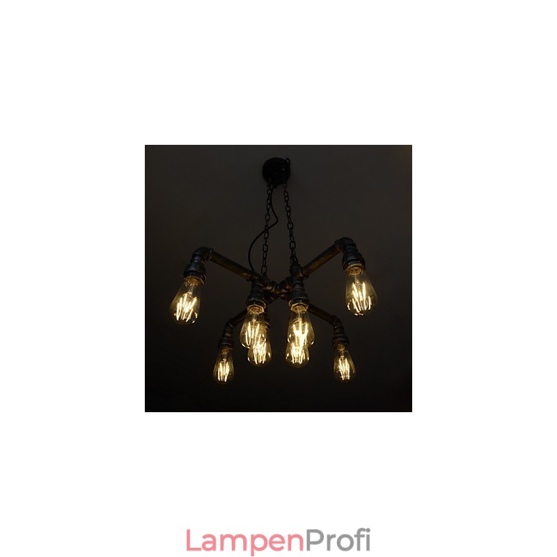 Loft-Lampe wird die Rolle des kreativen industriellen Windes gespielt, der alte Wege wiederherstellt, Conduit Droplight