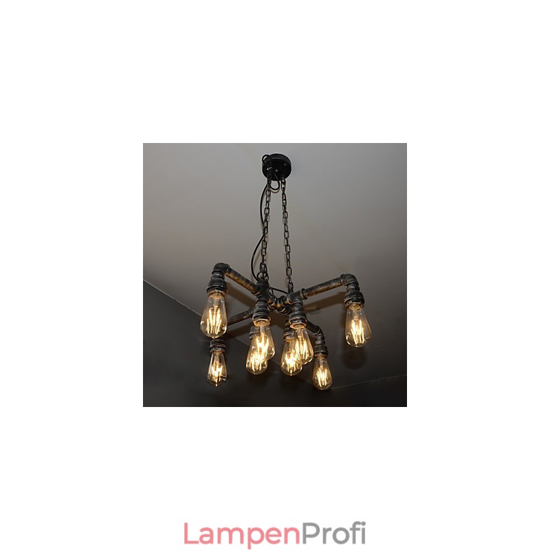 Loft-Lampe wird die Rolle des kreativen industriellen Windes gespielt, der alte Wege wiederherstellt, Conduit Droplight