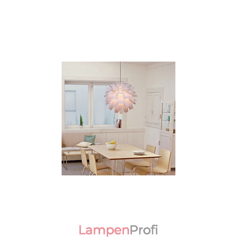 Moderne zeitgenössische Globus Retro Malerei Pendelleuchte