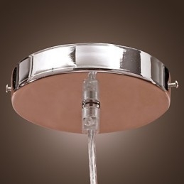 Moderne zeitgenössische Globus Retro Malerei Pendelleuchte