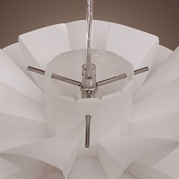 Moderne zeitgenössische Globus Retro Malerei Pendelleuchte