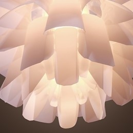 Moderne zeitgenössische Globus Retro Malerei Pendelleuchte