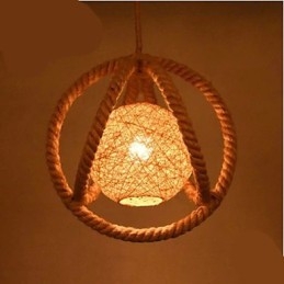 Der Kronleuchter Retro Industrial Wind Seil