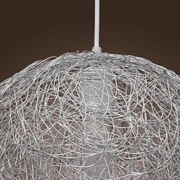 Moderne zeitgenössische Pendelleuchte im Mini-Globus-Stil aus Chrom